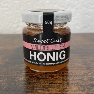 MyBioTea Wildblütenhonig 50g Glas Honig für Bio Tee